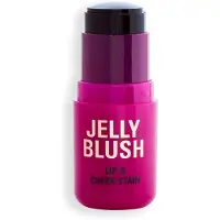 Revolution Jelly Blush Lip & Cheek Stain Liquid Lipstick 6 g Cherry Red