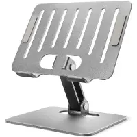Mobilize Foldable Tablet Standaard Zilver Verstelbaar