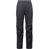 Black Diamond - Women's Fineline Stretch FZ Pants - Regenbroek XL, zwart