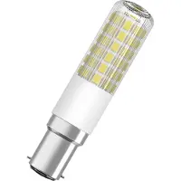 Ledvance HOMELIGHTING 4099854266706 LED-lamp Energielabel E (A - G) B15d Batterij 6.5 W = 60 W Warmwit (Ø x h) 18 mm x 80 mm 1 stuk(s)