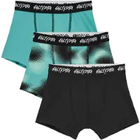We fashion Onderbroek turquoise / pastelgroen / zwart / wit