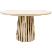 Kick Collection eettafel Jude - Ronde eettafel - Modern design - Wit