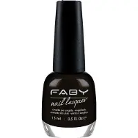 Faby nagellak It's not Black. It's Dark. dames 15 ml vegan zwart