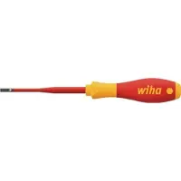 Wiha Schroevendraaier | snedebreedte 3,5 mm | klinglengte 100 mm | VDE geïsoleerd | 1 stuk - 35446 - 35446