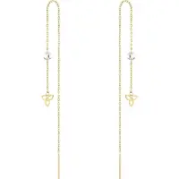 Tamaris Oorbellen goud / transparant