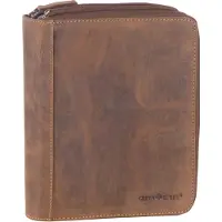 Greenburry Vintage lederen schijvenmap 24 cm bruin