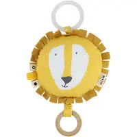 Trixie Muziekspeeltje Mr. Lion - Muziek mobiel - Babyspeelgoed - Geel - Leeuw