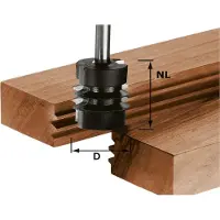 Festool Accessoires HW S8 D34/NL32 Verlijmfrees | 491034