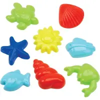 Ecoiffier Zee Zandvormpjes 8 Stuks