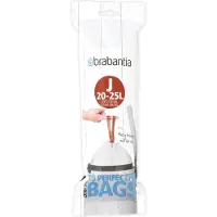 Brabantia Perfectfit Vuilniszak Met Trekbandsluiting Code J 20-25 Liter 20 Zakken