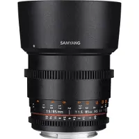 Samyang 85mm T1.5 VDSLR AS IF UMC II Pentax K-mount objectief