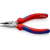 Knipex Combitang, spits gepolijst / comfort 145 mm