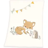 Baby Best Microfiber Fleecedeken Forest Friends | Maat: 75x100 cm