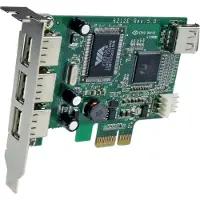 StarTech.com PEXUSB4DP - 4 Port PCI Express Low Profile USB Card