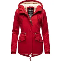 MARIKOO Winterparka 'Manolya' rood