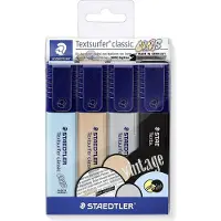 Staedtler Textsurfer classic tekstmarker - set 4 st new