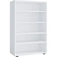 VCM LonaXL5 schoenenkast 5 planken wit.