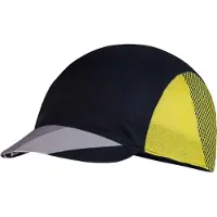 Buff Unisex Cycle Pack Cap Zwart/Geel/Grijs