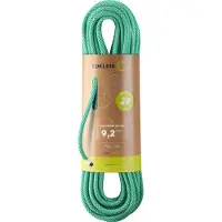 Edelrid - Klimtouwen - Hummingbird Eco Dry 9,2Mm Icemint-Citrus voor Unisex - Maat 70 m - Groen