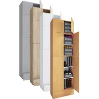 VCM LonaXXL schoenenkast 6 deuren 1 lade wit.