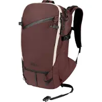 Jack Wolfskin Sportrugzak 'Alpspitze' bourgogne / zwart / wit