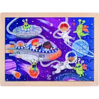 Hape Ruimte vrienden puzzel