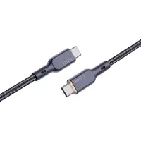 Aukey Nylon gevlochten USB-C naar USB-C kabel met Kevlar kern, 1m