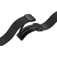 Samsung Milanese armband 40 mm voor Samsung Galaxy Watch 3 Watch4 Watch5 en Watch6 Zwart