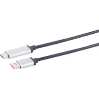 S-Impuls DisplayPort - HDMI kabel | 4K 60Hz | koper | aluminium | 1,5 meter