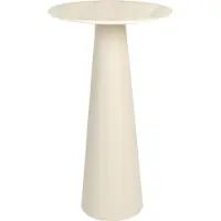 White Label Bijzettafel Joya High Beige