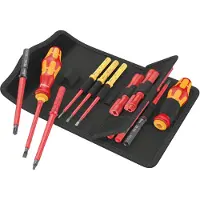 Wera 05006616001 18-delig Kraftform Kompakt VDE 18 Imperial 1 Tool Finder Wisselklingenset In Etui