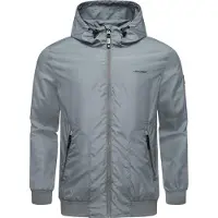 Ragwear Functionele jas 'Stewie II' basaltgrijs / zwart