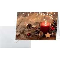 Sigel Kerstkaart + envelop DS093 21 x 14,8 cm Kleurenassortiment 10 10+10 stuks