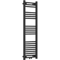 Neu.haus Handdoekradiator Voss 120x40x3 cm zwart