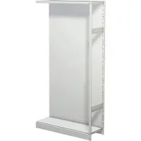 Kerkmann Leeg archiefrek PROGRESS 500 T, aanbouwsectie, met achterwand, H 1900 x B 960 x D 340 mm