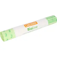 Deiss Bioline bio-afvalzakken, Ecovio bio-folie, naturel, B 650+550 x H 1350, 120 liter, 100 stuks