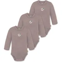 Normani Rompertje/body 'Tuai' taupe / wit