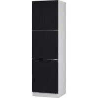 Vicco Fame-Line Ovenombouwkast – 60 cm Zwart gestreept