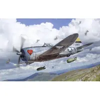 Wittmax Modelbouwpakket Vliegtuigen - 2835 Republic P-47D Thunderbolt - Propeller Vliegtuig Plastic - 1:48 - Modelbouw