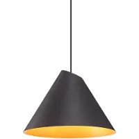 Wever & Ducre Shiek LED Hanglamp Shiek 2.0 | Black Matt|Gold