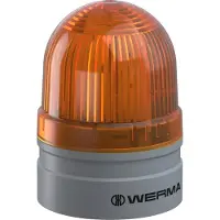 Werma Signaltechnik Signaallamp Mini TwinFLASH 24VAC/DC YE 260.320.75 Geel 24 V/DC