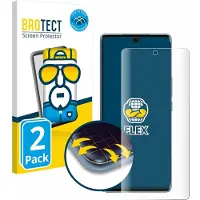 BROTECT - Screenprotector voor Vivo V29 - Folie Beschermfolie transparant volledig dekking - 2 Stuks