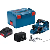 Bosch GHO 18V-26 Profi-accuschaafmachine 18 V 2,6 mm borstelloos + 1x ProCORE accu 8,0 Ah + L-Boxx - zonder oplader