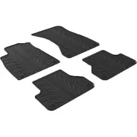 GledRing Rubbermatten Audi A4 11/2015- (T profiel 4-delig + montageclips) voor o.a. AUDI