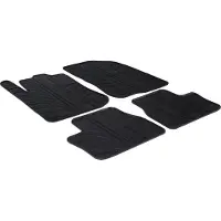 GledRing Rubbermatten Peugeot 2008 incl. Crossover 2013- (T profiel 4-delig + montageclips) voor o.a. PEUGEOT