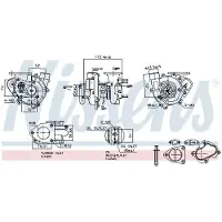 Nissens 93639 Turbocharger