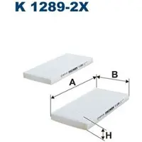FILTRON K 1289-2x Interieurfilter
