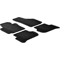 GledRing Rubbermatten Skoda Yeti 2009-2013 (T profiel 4-delig + montageclips) voor o.a. SKODA