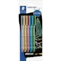 Staedtler metallic pen set 5 kleuren