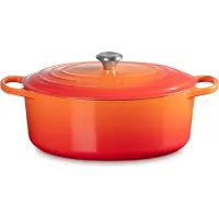 Le Creuset Gietijzeren Ovale Braadpan Oranjerood 35cm 8,9l